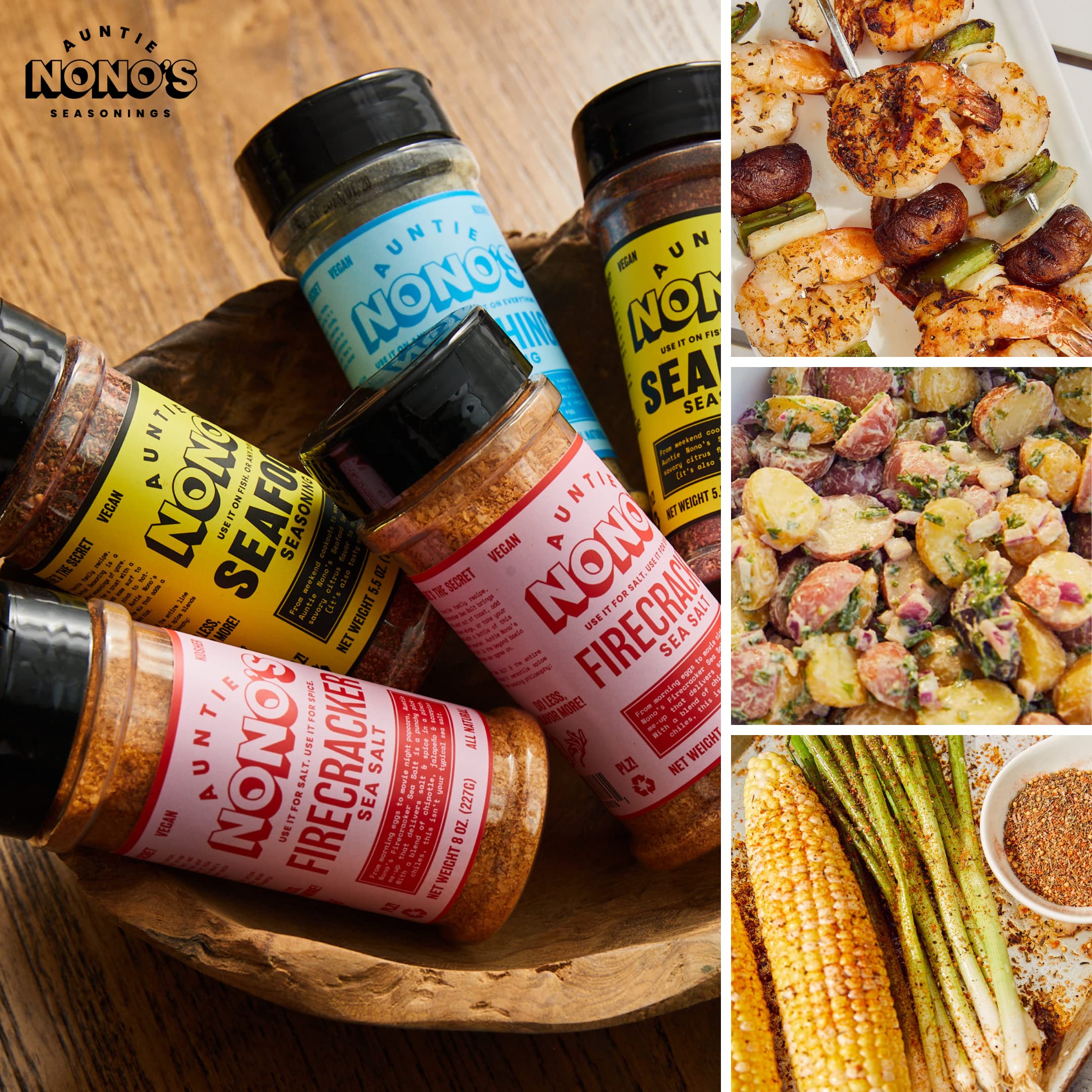 Amazon.com : Auntie Nono's Savory Sampler Set : Grocery & Gourmet Food